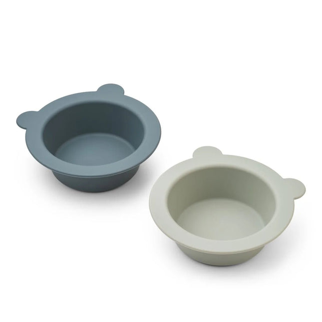 Liewood Baby Kom Whale Blue/Dove Blue koop je bij Babywinkel