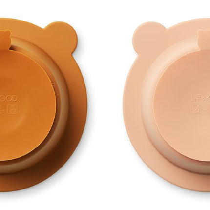 Liewood Baby Kom Peony Mustard/Tuscany Rose 2St koop je bij Babywinkel