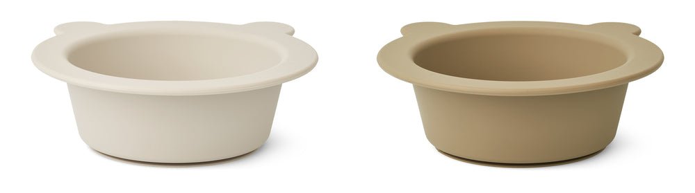 Liewood Babybord Peony Sandy/Oat 2St koop je bij Babywinkel