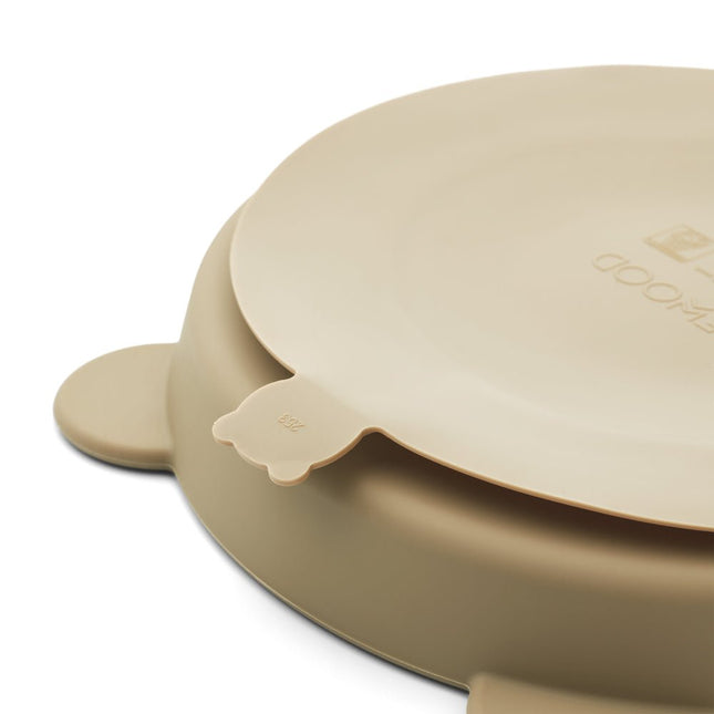 Liewood Babybord Stacy Sandy/Oat 2St koop je bij Babywinkel