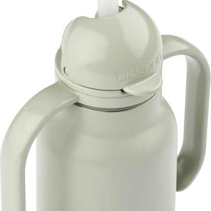 Liewood Drinkbeker Kimmie Vehicles/Dove Blue 250Ml koop je bij Babywinkel