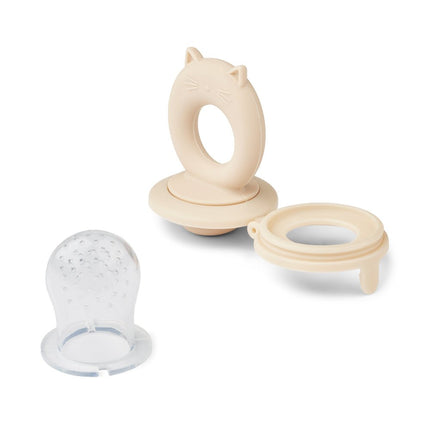 Liewood Fingerfeeder Miranda Cat Shape Tuscany Rose/Apple Blossom 2St koop je bij Babywinkel