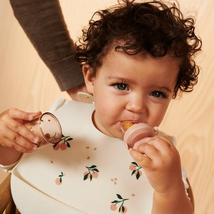 Liewood Fingerfeeder Miranda Cat Shape Tuscany Rose/Apple Blossom 2St koop je bij Babywinkel