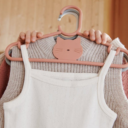 Liewood Kledinghanger Falton Cat Tuscany Rose 8St koop je bij Babywinkel