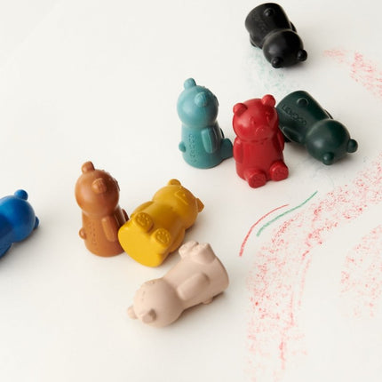 Liewood Krijtjes Wallace Yellow Mellow Multi 9St koop je bij Babywinkel
