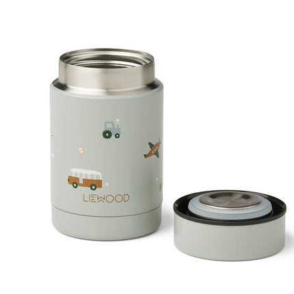 Liewood Opbergbakjes Nadja Vehicles/Dove Blue koop je bij Babywinkel