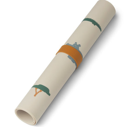 Liewood Placemat Jude Safari Sandy koop je bij Babywinkel