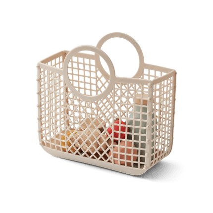 Liewood Speelgoedwinkeltje Florin Play Food & Grocery Basket Sandy Multi Mix koop je bij Babywinkel
