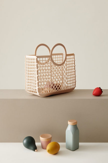 Liewood Speelgoedwinkeltje Florin Play Food & Grocery Basket Sandy Multi Mix koop je bij Babywinkel