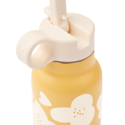 Liewood Waterfles Falk Flower / Lemon yellow koop je bij Babywinkel