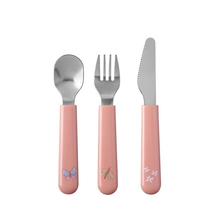 Little Dutch Baby Bestekset Mio 3 delig Flowers & Butterflies koop je bij Babywinkel