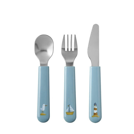 Little Dutch Baby Bestekset Mio 3 delig Sailors Bay koop je bij Babywinkel