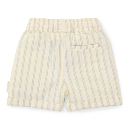 Little Dutch Baby Broekje Kort Forest Green Stripe koop je bij Babywinkel