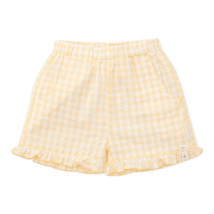 Little Dutch Baby Broekje Kort Sunshine Checks koop je bij Babywinkel