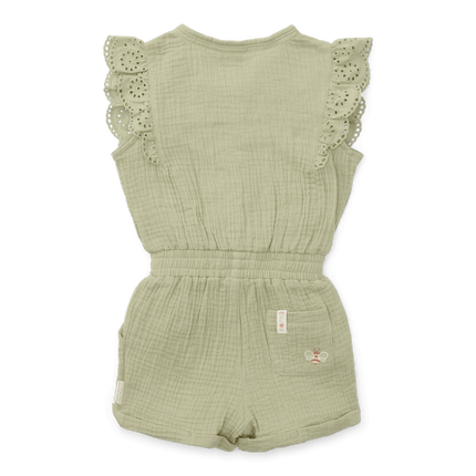 Little Dutch Baby Jumpsuit Mousseline Grass Green koop je bij Babywinkel