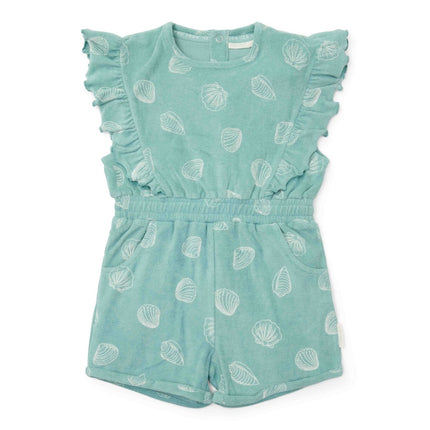 Little Dutch Baby Jumpsuit Ocean Treasures Surf Blue koop je bij Babywinkel