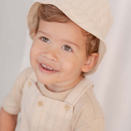 Little Dutch Baby Jumpsuit Sand Stripes koop je bij Babywinkel