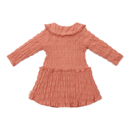 Little Dutch Baby Jurkje Lange Mouwen Rose Pink koop je bij Babywinkel