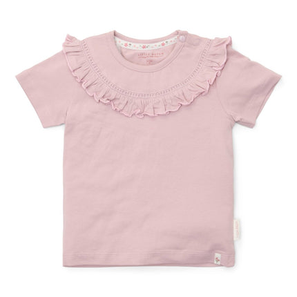 Little Dutch Baby Shirt Korte Mouw Lilac koop je bij Babywinkel