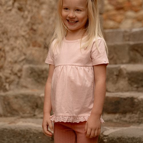 Little Dutch Baby Shirt Korte Mouw Lotus koop je bij Babywinkel