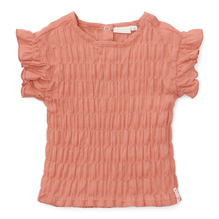 Little Dutch Baby Shirt Korte Mouwen Rose Pink koop je bij Babywinkel
