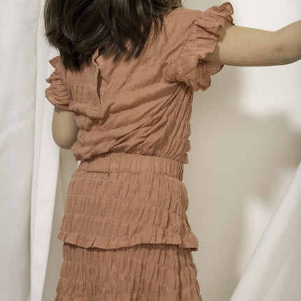 Little Dutch Baby Shirt Korte Mouwen Rose Pink koop je bij Babywinkel