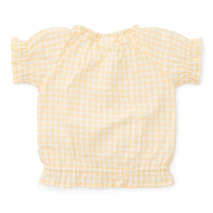 Little Dutch Baby Shirt Korte Mouwen Sunshine Checks koop je bij Babywinkel