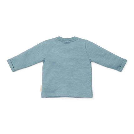 Little Dutch Baby Shirt Lange Mouw Stone Blue koop je bij Babywinkel