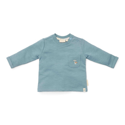 Little Dutch Baby Shirt Lange Mouw Stone Blue koop je bij Babywinkel