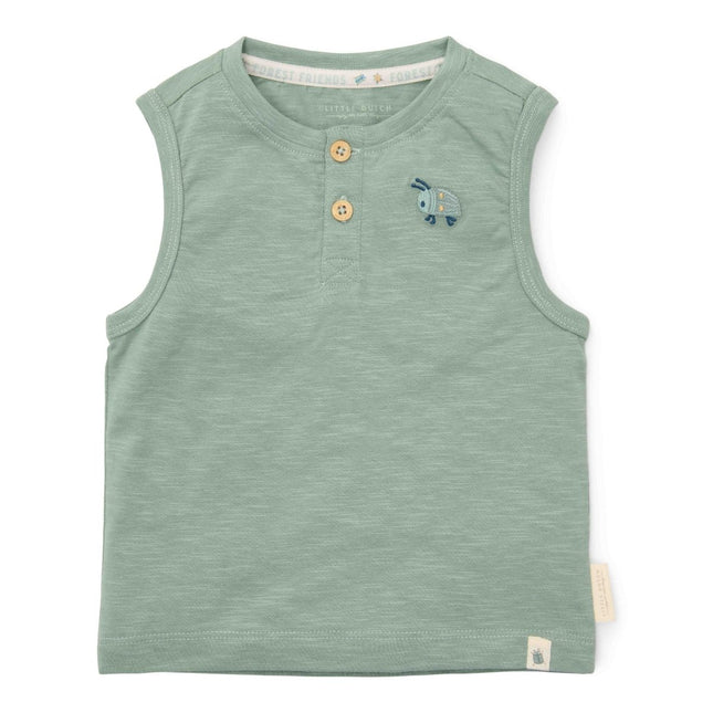 Little Dutch Baby Shirt Mouwloos Forest Green koop je bij Babywinkel