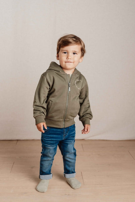 Little Dutch Baby Sweater Dark Green koop je bij Babywinkel