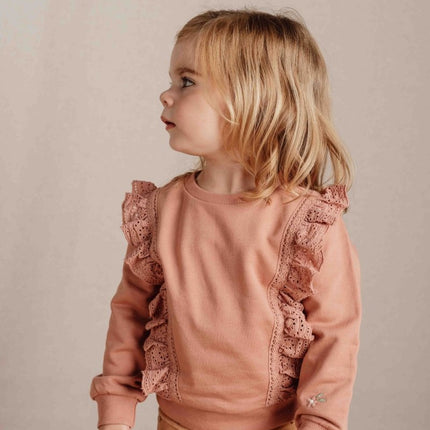 Little Dutch Baby Sweater Warm Pink koop je bij Babywinkel