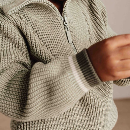 Little Dutch Baby Trui Gebreid Green koop je bij Babywinkel