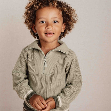 Little Dutch Baby Trui Gebreid Green koop je bij Babywinkel