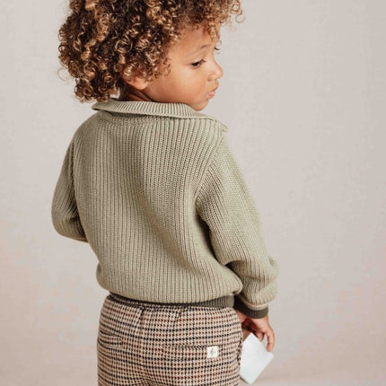 Little Dutch Baby Trui Gebreid Green koop je bij Babywinkel