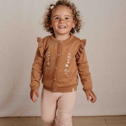 Little Dutch Baby Vestje Gebreid Brown koop je bij Babywinkel