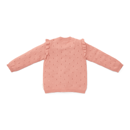 Little Dutch Baby Vestje Gebreid Rose Pink koop je bij Babywinkel