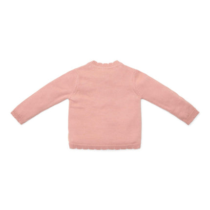 Little Dutch Baby Vestje Gebreid Soft Rose koop je bij Babywinkel