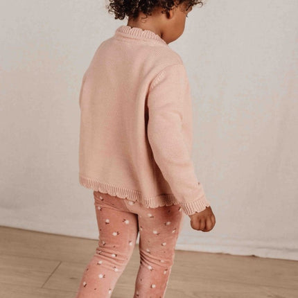 Little Dutch Baby Vestje Gebreid Soft Rose koop je bij Babywinkel
