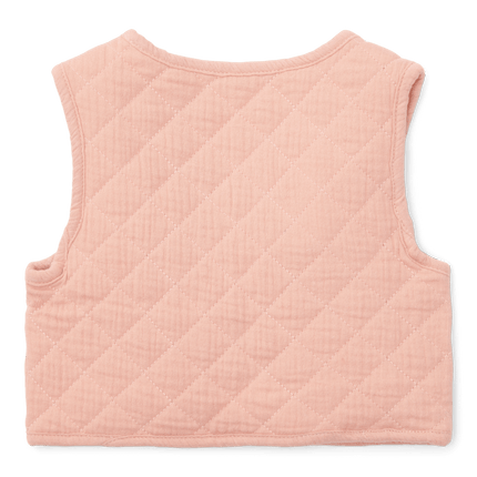 Little Dutch Baby Vestje Mousseline Flower Pink koop je bij Babywinkel