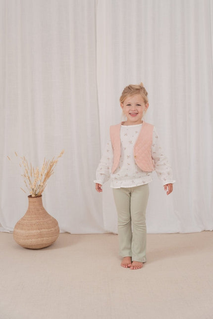 Little Dutch Baby Vestje Mousseline Flower Pink koop je bij Babywinkel
