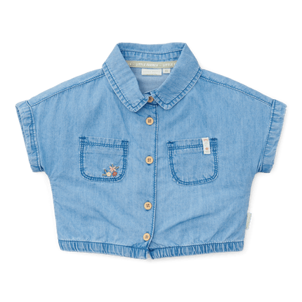 Little Dutch Babyblouse Denim koop je bij Babywinkel