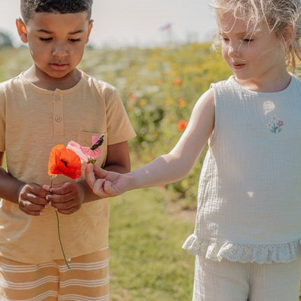 Little Dutch Babyblouse Fairy Mint Mouwloos koop je bij Babywinkel
