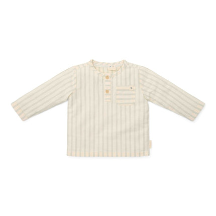 Little Dutch Babyblouse Forest Green Stripe Lange Mouw koop je bij Babywinkel