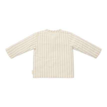 Little Dutch Babyblouse Forest Green Stripe Lange Mouw koop je bij Babywinkel