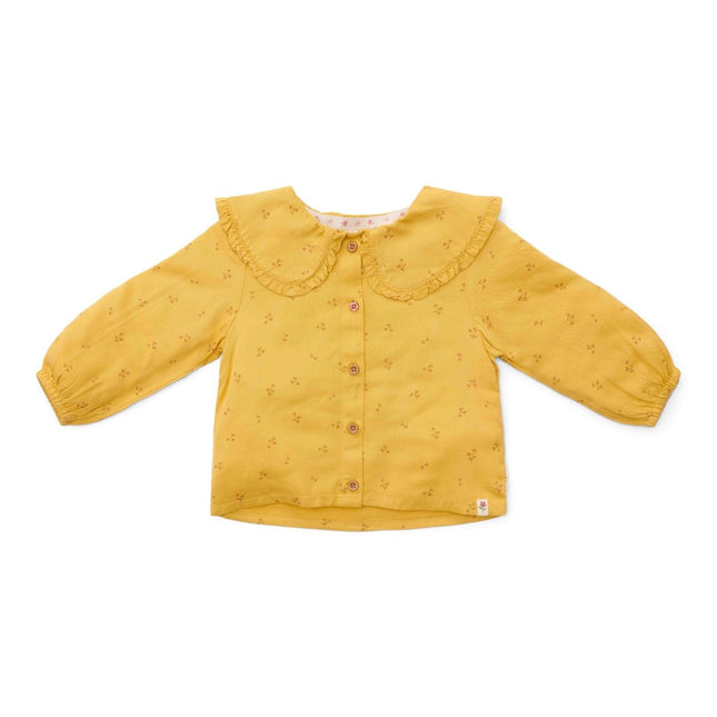 Little Dutch Babyblouse Winter Warm Yellow Blooming Flower Girls koop je bij Babywinkel