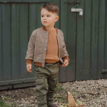 Little Dutch Babyjasje Green Check koop je bij Babywinkel