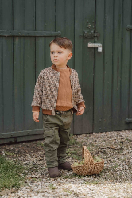 Little Dutch Babyjasje Green Check koop je bij Babywinkel