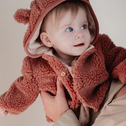 Little Dutch Babyjasje Teddy Pink Blush koop je bij Babywinkel