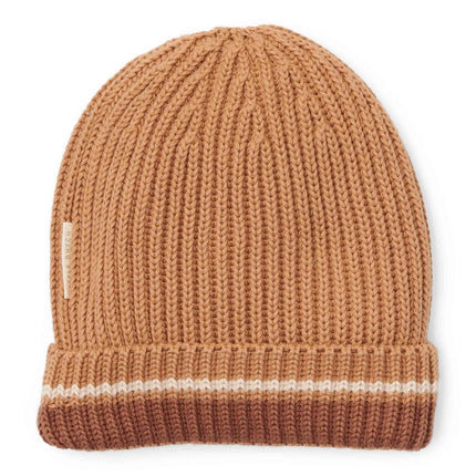 Little Dutch Babymutsje Gebreid Brown koop je bij Babywinkel
